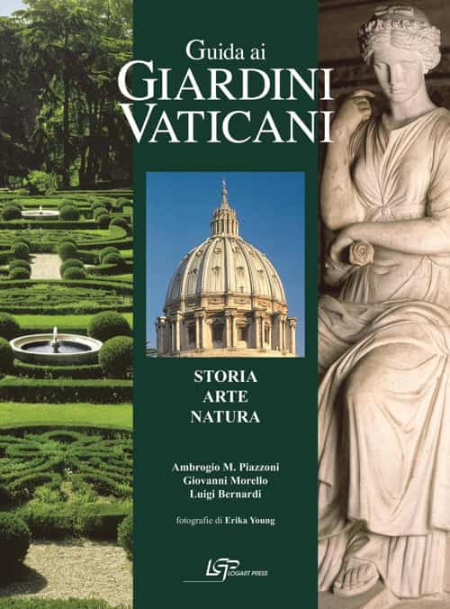 Guida ai giardini vaticani.
