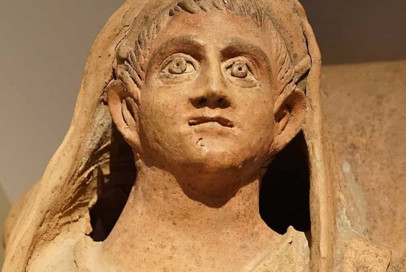 Pittore della phiale di Boston, Hermes affida Dioniso a Sileno e alle Ninfe, sul retro tre Muse. 440-435 a.C. 